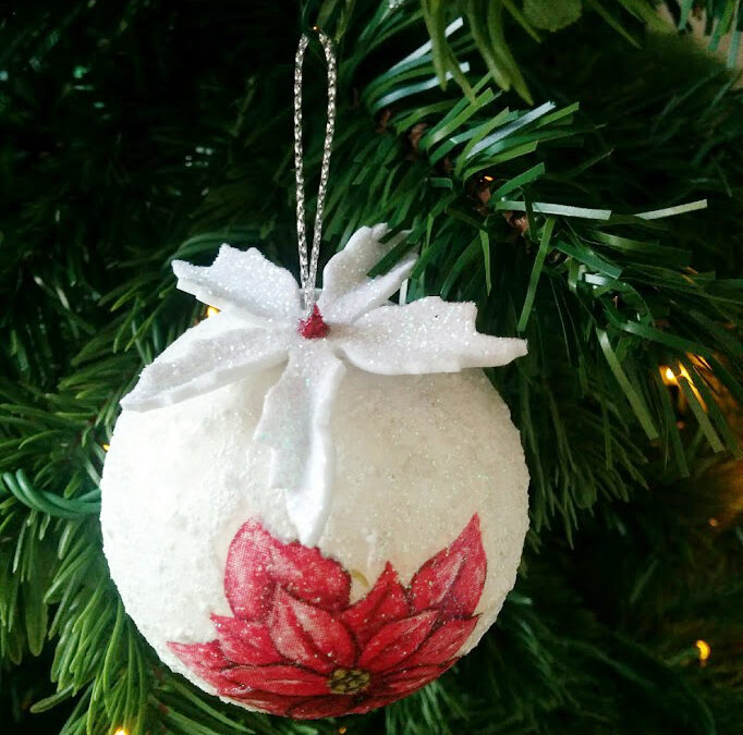 Christmas Baubles Poinsettia