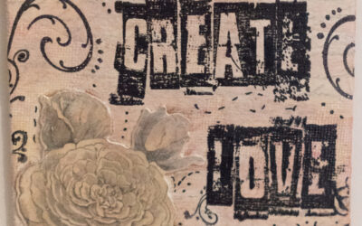 Artist Create Love – small canvas